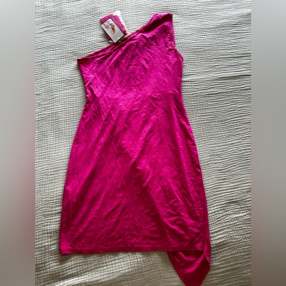 Pretty garden pink party dress - Picture 2 of 5